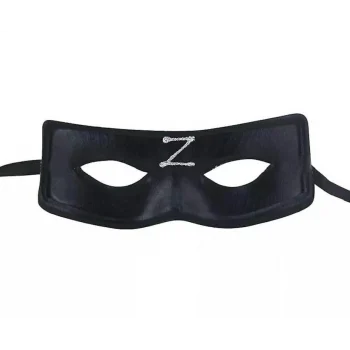 Zorro Maskesi Z Baskılı Lastikli