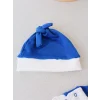 Luz&Pos 0-3 3-6 Ay Lucky Baby Nakışlı Es Çizgi Boy Şapkalı Erkek Bebek Tulumu Lacivert