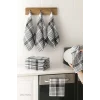 10 lu Lüks Bulaşık Kurulama Bezi ve Mutfak Peçetesi 50x70 Cm Daily Siyah