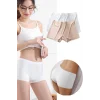 2 Adet Kadın Dikişsiz Görünmez İz Yapmaz Mini Şort Boxer Beyaz Ten