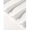 20/1 Penye Compack Ön Arka Ejder Baskılı Oversize Bisiklet Yaka T-shirt - Beyaz