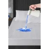 200X200 Kapitoneli Çift Kişilik Sıvı Geçirmez Alez Fitted Geçmeli Yatak Koruyucu