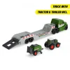 203735006 Fendt Micro Farm Truckfreewheel Mack Truck trailer with Fendt tract