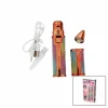 2ın1 Başlı - Simli - Ruj Model - Usb Şarjlı Yanak - Burun Tüy Alma Makinesi
