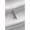 316l Çelik Gümüş Renk Çivi Model Piercing