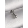316L Çelik Gümüş Renk Topçuk Piercing
