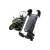 360° Derece Ayarlanabilen Gidon Bağlantılı Bisiklet Motosiklet İçin Abs 4-7.8″ İnç Telefon Tutucu