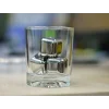 4lü Çelik Metal Kaplama Viski Taşı Soğutma Buz Küpü