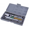 40 Parça  Lokma Takımı Plastik Kutulu Combınatıon Socket Wrench Set