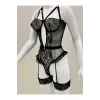 Afrodit Siyah Sexy Jartiyer Takım -1050