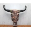 Ahşap Duvara Asmalı Bufalo Kafası