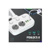 Akım Korumalı 2’li Ayrı Anahtarlı Priz, 2x Priz, 3x Usb, 1x Type-c, 2 Mt Kablo, Hızlı Şarj