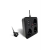 Akım Korumalı Anahtarlı Priz - 3x Priz - 2x Usb - 2x Type-c - 2 Mt Kablo Hızlı Şarj Özellikli Siyah