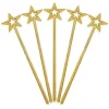 Altın Renk Yıldız Peri Asası Peri Değneği 34 Cm 1 Adet