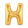 Altın Sarısı Folyo Harf Balon 1 Metre