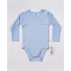 Luz&Pos Basic Uzun Kol Yaş Body Mavi