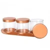 Bronz Baharat Seti Lüx 3lü Set