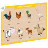 CAAHS-3211 CA GAMES AHŞAP ÇİFTLİK HAYVANLARI BUL-TAK