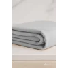 Çift Kişilik Düz Penye %100 Pamuklu Lastikli Çarşaf 160X200 Newsheet Gri