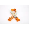 Doggie Pati Desenli Dokuma Köpek Boyun Tasması 3 cm x 36-60 cm Turuncu