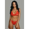 Kadın Kırmızı Dantelli Seksi Sütyen Takımı – Modern, Konforlu ve Günlük Kombinlere Uygun
