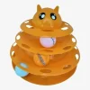 Kedi Başlıklı 3 Katlı Kedi Oyuncağı