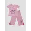 Kız Baskılı Pijama Takımı