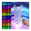 Kristal Elmas Masa Lambası 16 Renk Usb Şarjlı Dokunmatik