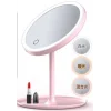Led Işıklı Dokunmatik Makyaj Aynası 3 Kademeli Işık Ayarlı
