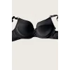 Luz&Pos Arias Closet Siyah-ten 2li Mikro Kumaş Push Up Dolgulu Balenli Günlük Destekli Sütyen