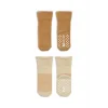 Luz&Pos Çemberli Kaymaz Havlu Soket Çorap 2li Bs10503 Bej-hardal