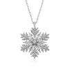 Luz&Pos Gümüş Kar Tanesi Kolye