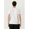 Luz&Pos Unisex Basic Bisiklet Yaka Regular T-shirt - Beyaz