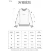 Luz&Pos Unisex Üç İplik Parçalı Yakalı Sweatshirt - Kırmızı