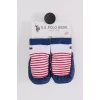Luz&Pos U.s. Polo Assn Çarık Çorap Usb2600 Beyaz-lacivert