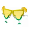 Margarita Parti Gözlüğü Sarı Renk 16x8 Cm