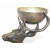 Metal Geyikli Kase 77 Cm