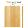 Metal Saplı Bambu Kesim Panosu