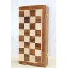Mıknatıs Taşlı Ahşap Katlanabilir Kutulu Satranç Oyunu 40 Cm
