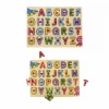 130443 Ahşap Raptiyeli Bultak Alfabe