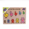 131-132 ONY Ahşap Tutmalı Puzzle Büyükten Küçüğe -Onyıl