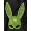 Karanlıkta Yanan Glow Floresan Tavşan Maskesi 32x22 cm