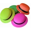 Neon Partisi Sarı Renk Melon Plastik Parti Şapkası