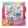 Boyanabilir Desenli Unicorn Sırt Çantası