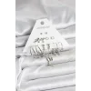 Pirinç Gümüş Renk 6lı Kadın Küpe Seti
