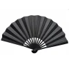 Plastik Kumaş Yelpaze 12li Siyah