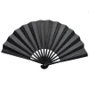 Plastik Kumaş Yelpaze 12li Siyah
