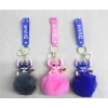 Ponponlu Stitch Anahtarlık Alk4245