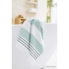 Pure Linen 90x170 cm Doğal Pamuk Peştamal Havlu Yeşil