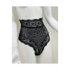 Siyah Dantelli Yüksek Bel Külot Venüs-k1013